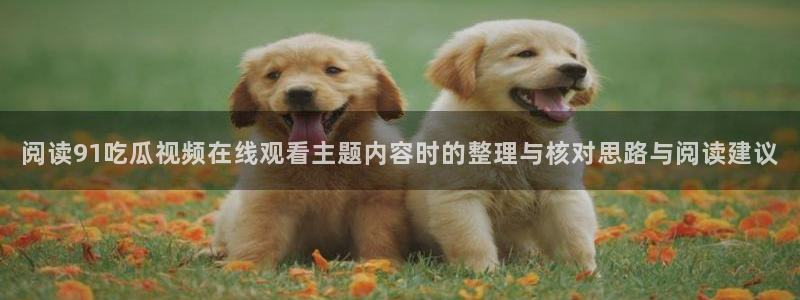 黑料新闻网：阅读91吃瓜视频在线观看主题内容时的整理与核对思路与阅读建议