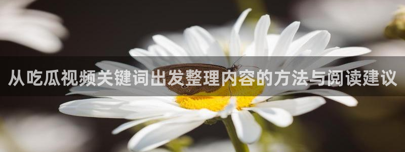 热点爆料网：从吃瓜视频关键词出发整理内容的方法与阅读建议